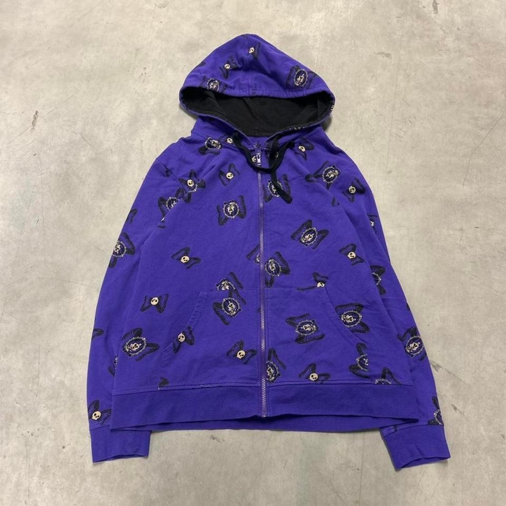 Y2K Affliction Style Disney Skull Jacket‎